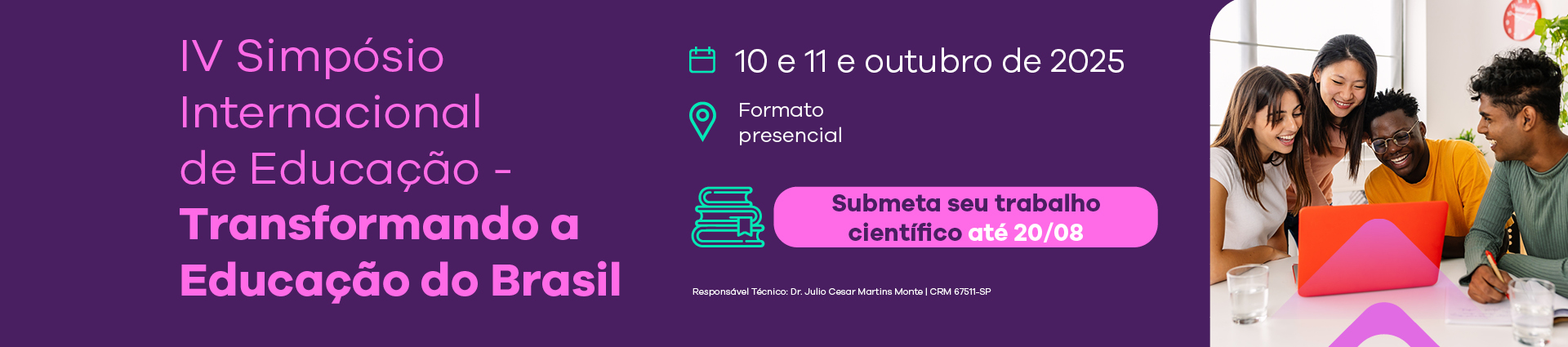 Evento: IV Simpósio Internacional de Educação - Transformando a Educação do Brasil